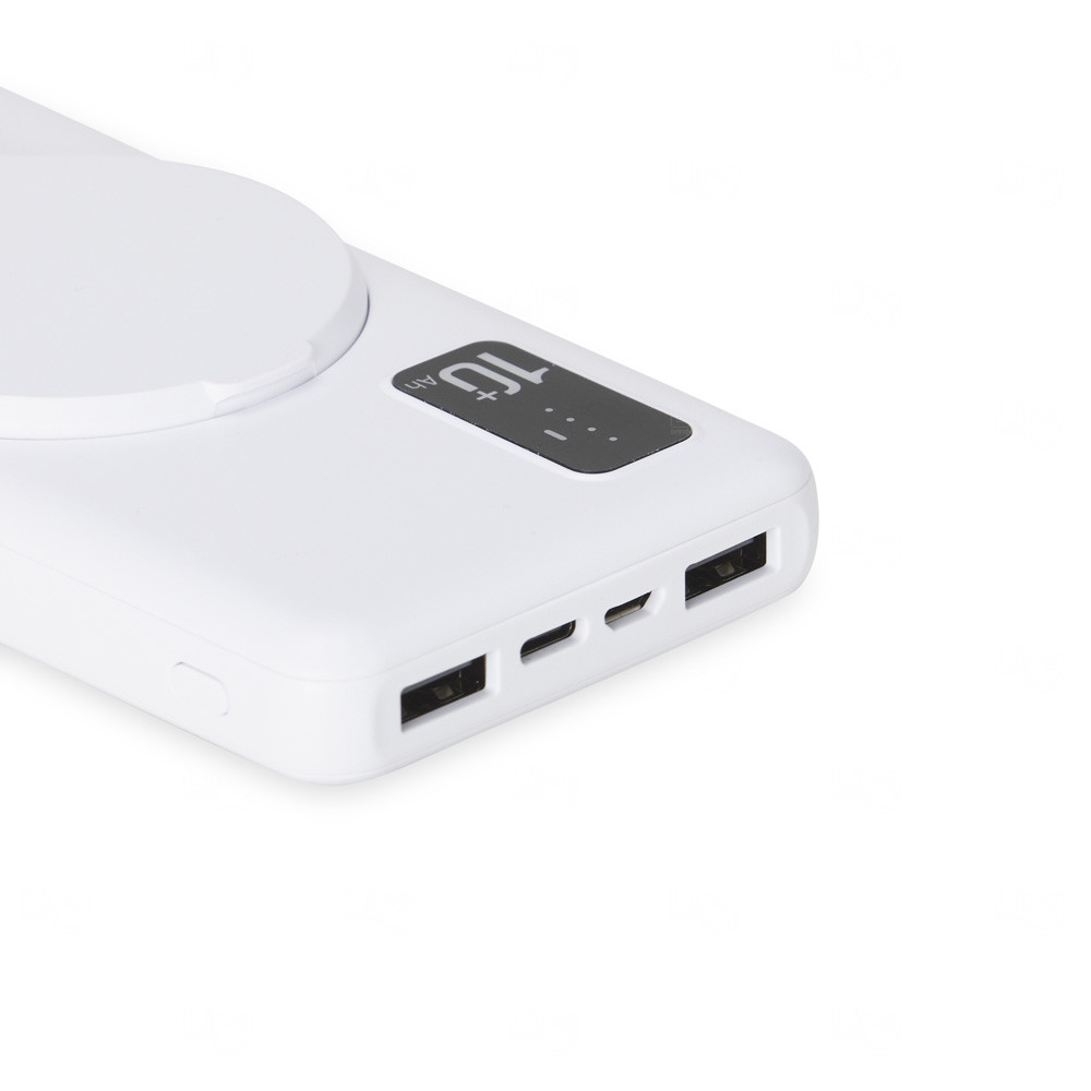 Power Bank  10.000 mAh Com Indicador Led Personalizado 