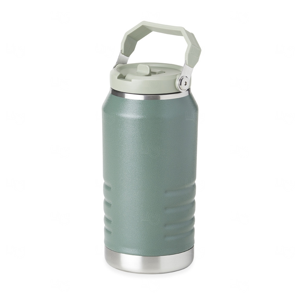 Garrafa Térmica Personalizada - 1,1L Verde