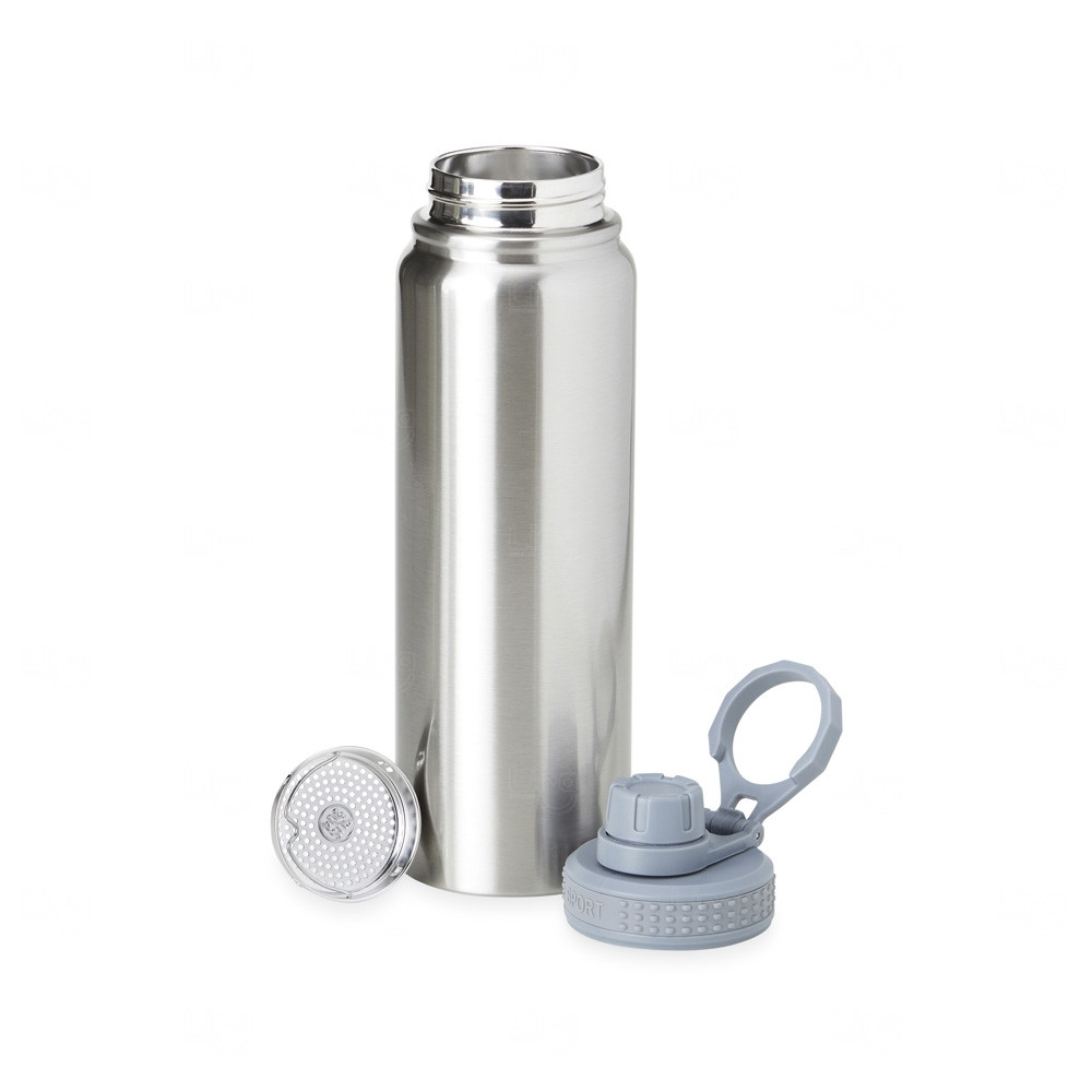 Garrafa Térmica Inox 850ml com Infusor Personalizada 