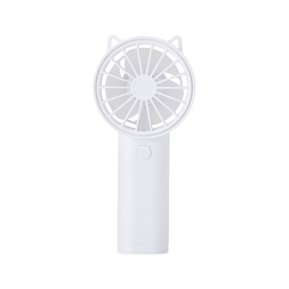 Mini Ventilador Elétrico Personalizado Branco