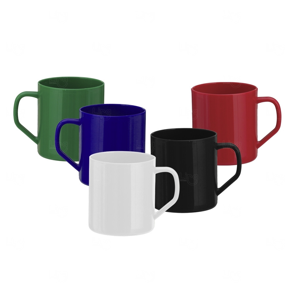 Caneca Plástica 400ml Personalizada 