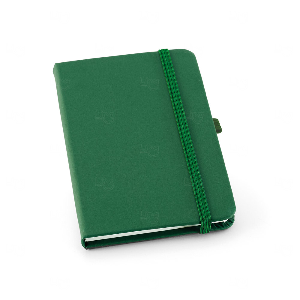 Moleskine A6 em Couro Sintético Personalizado - 14 x 9 cm 