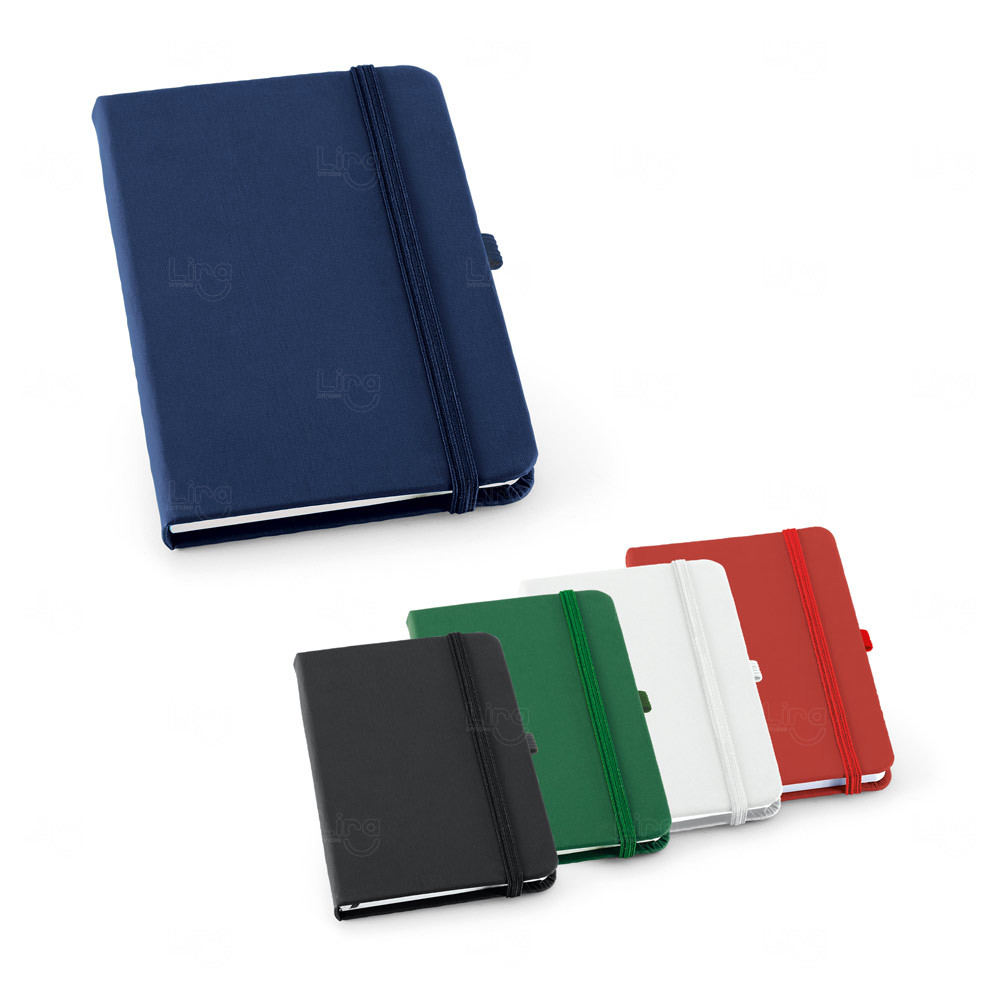 Moleskine A6 em Couro Sintético Personalizado - 14 x 9 cm 