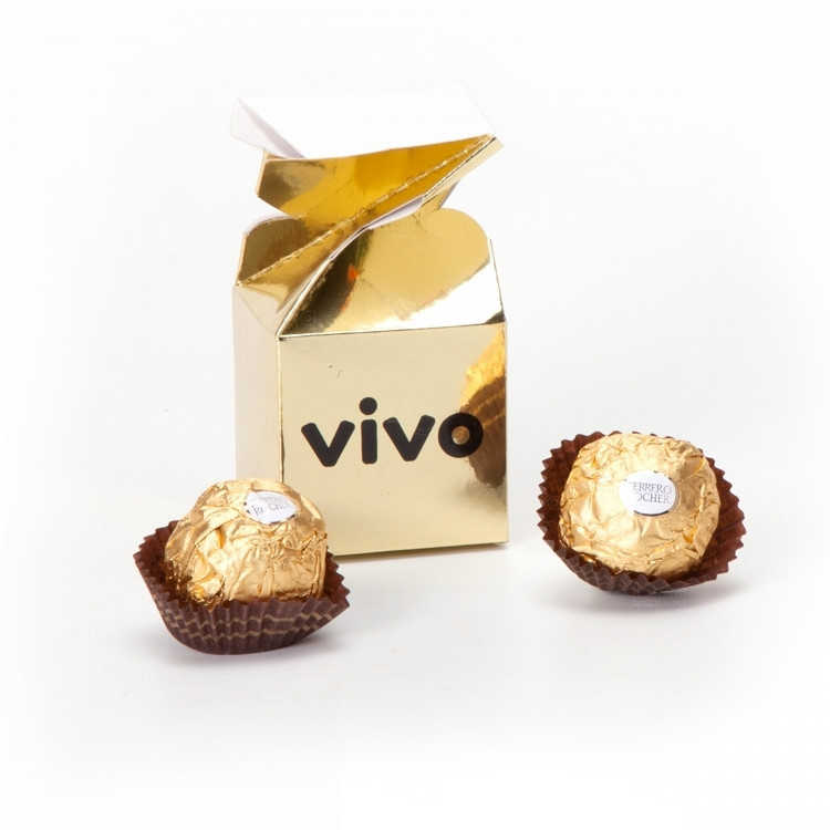 Kit Bombonniere Personalizado Dourado