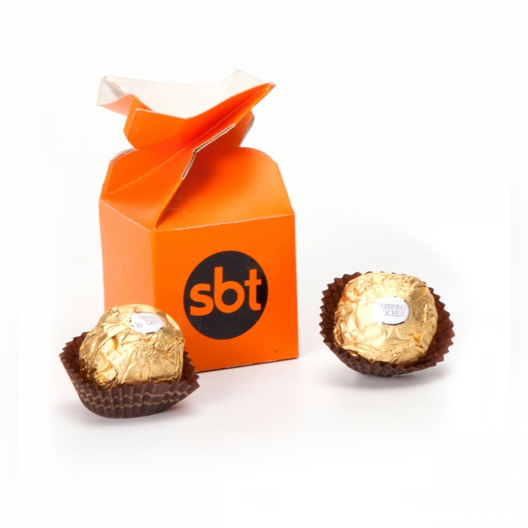 Kit Bombonniere Personalizado Laranja