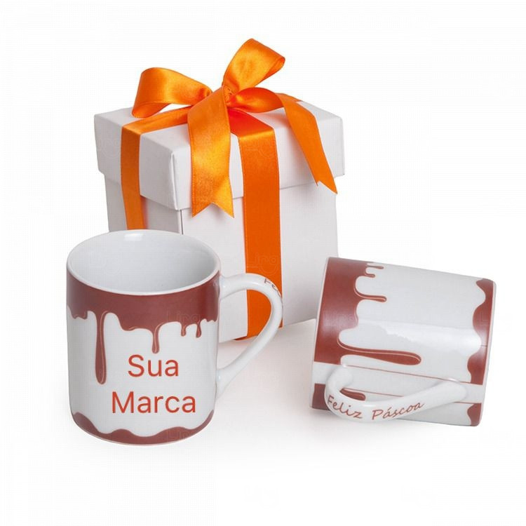 Kit Pascoa 1 Personalizado Laranja
