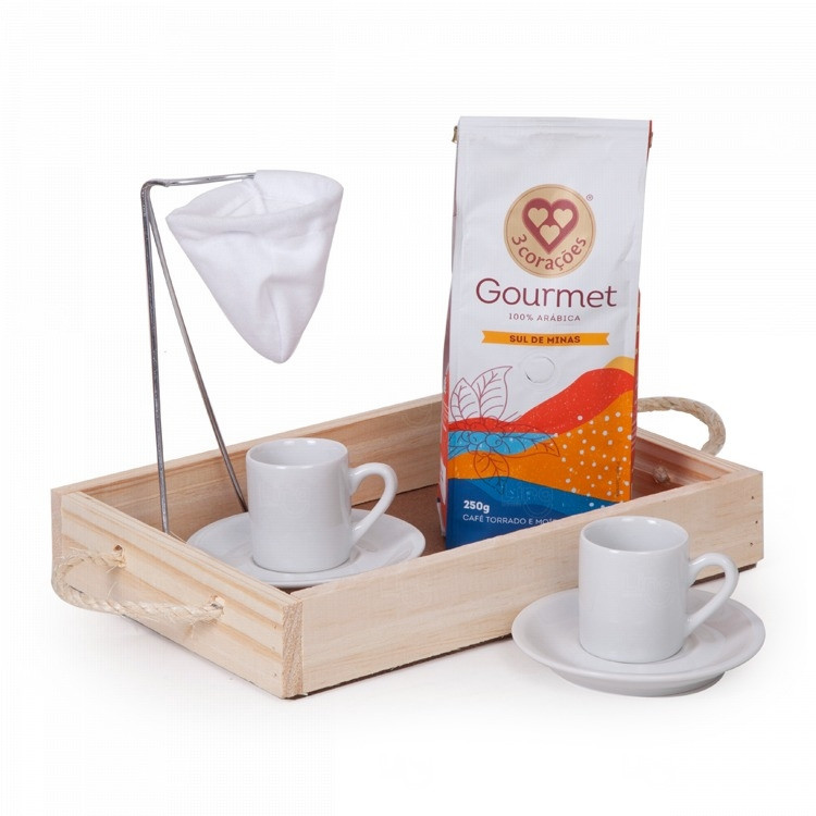 Kit Breakfest 2 Personalizado Branco