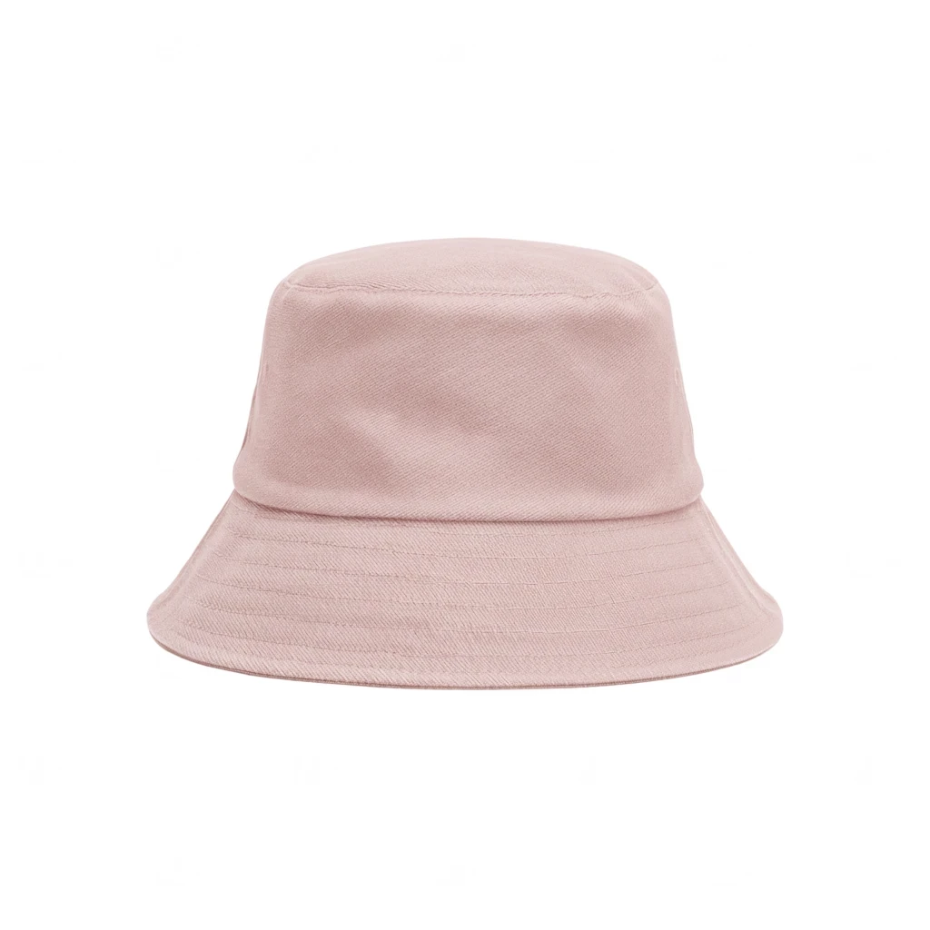 Chapéu Bucket Dupla Face Personalizado Rosa Claro