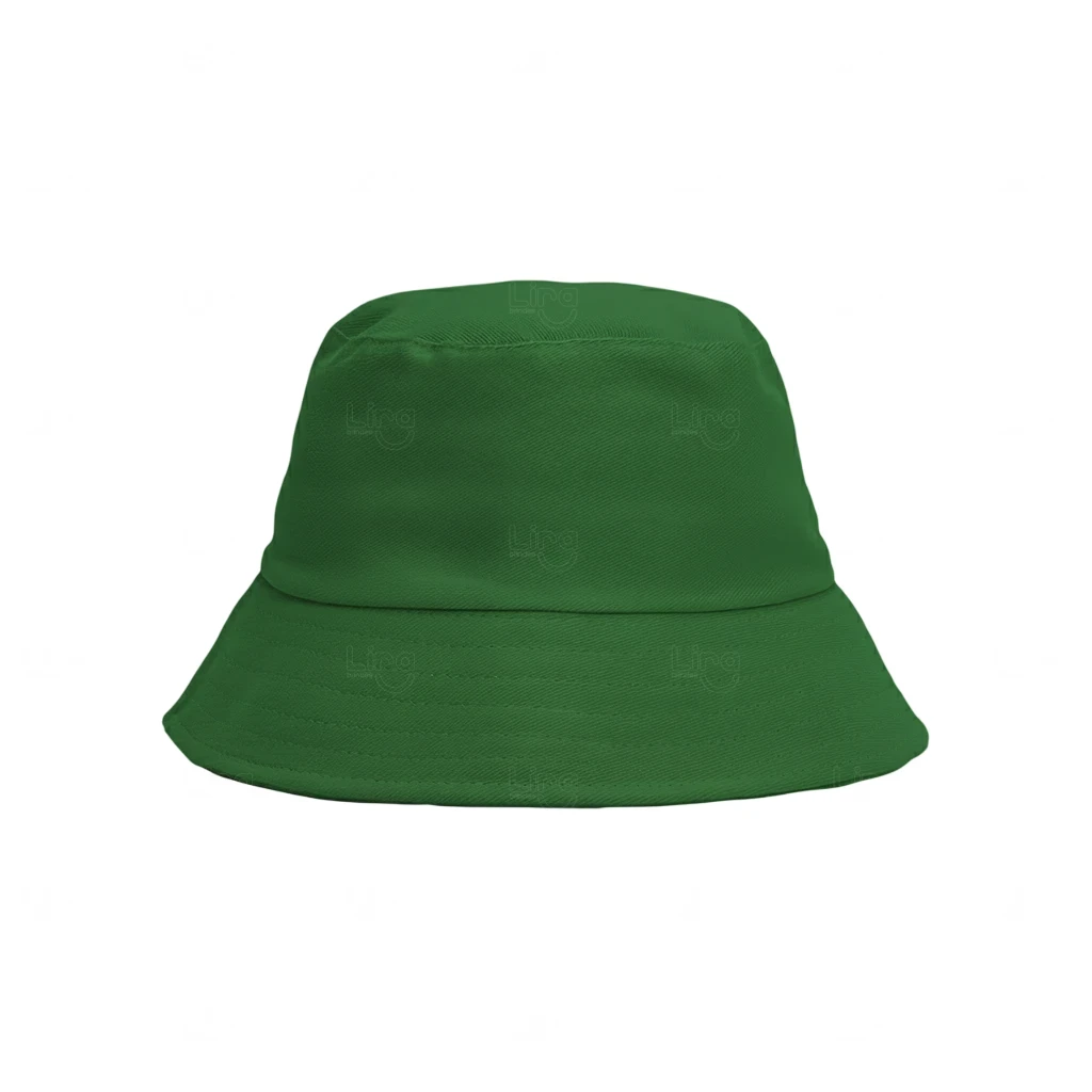 Chapéu Bucket Dupla Face Personalizado Verde
