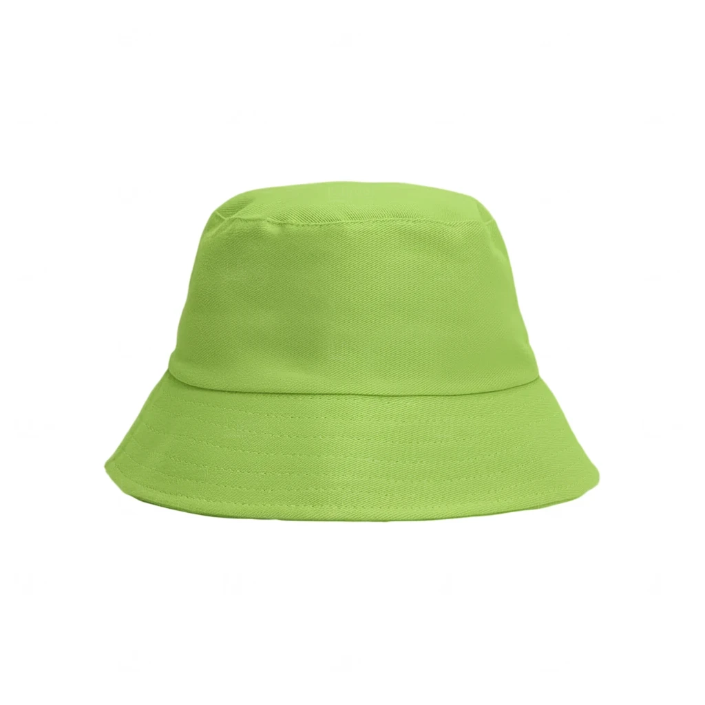 Chapéu Bucket Dupla Face Personalizado Verde Claro