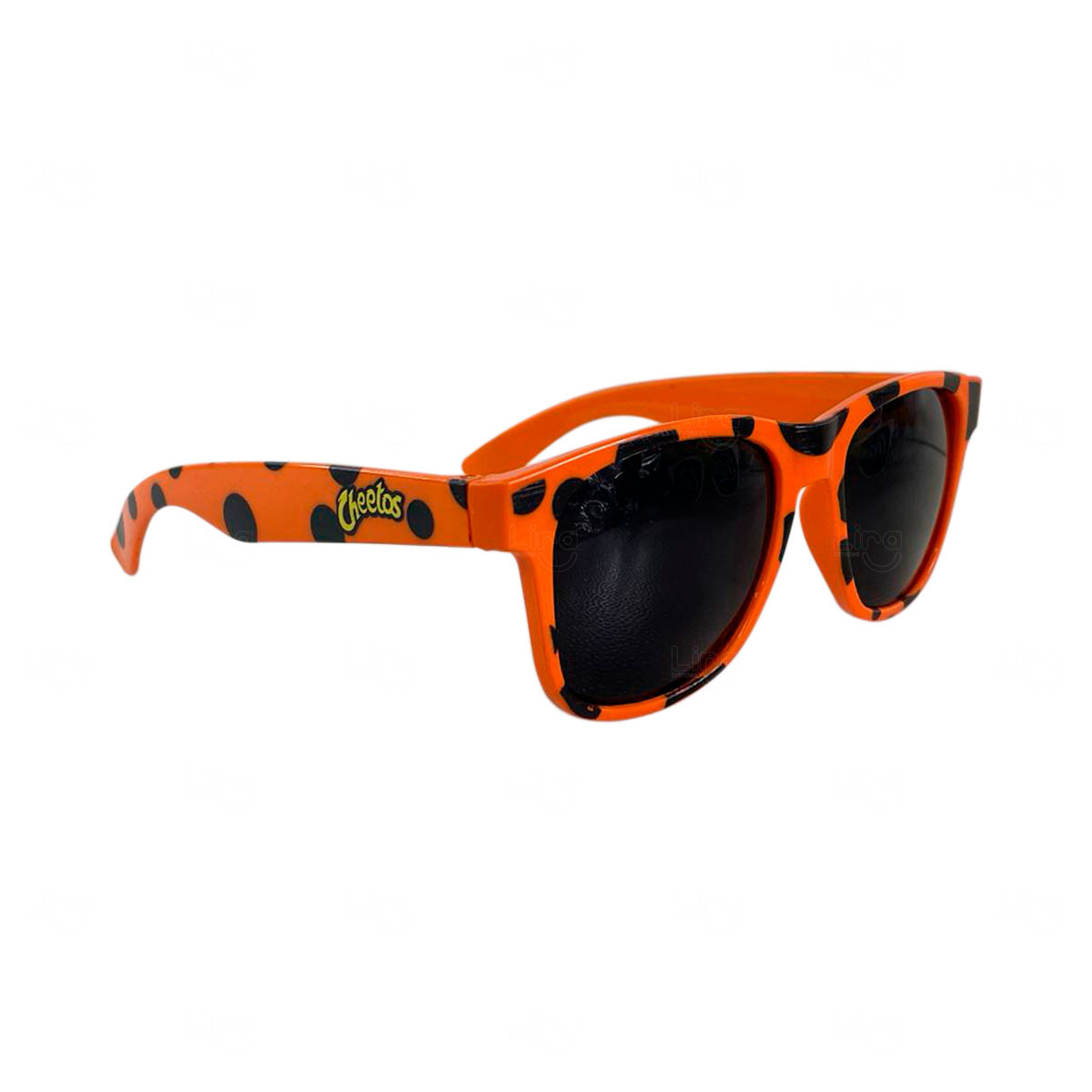 Óculos de Sol Colorido Personalizado Laranja