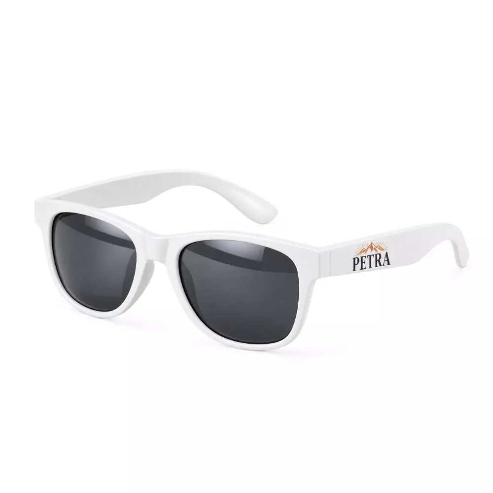 Óculos de Sol Colorido Personalizado Branco