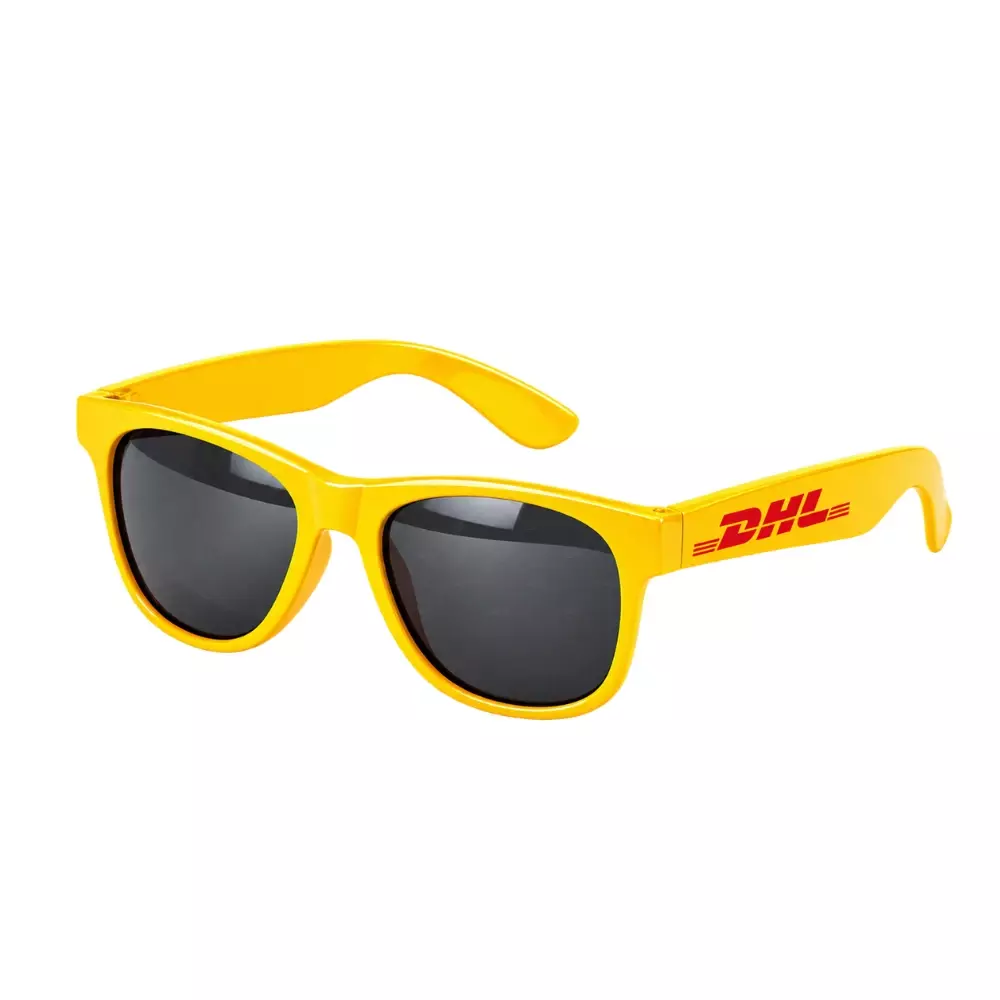 Óculos de Sol Colorido Personalizado Amarelo