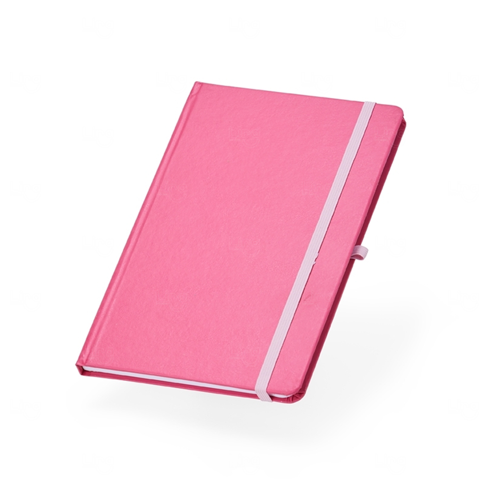 Moleskine em Couro Sintético Personalizado - 21,1 x 14,1 cm 