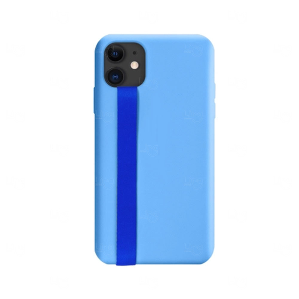 Fita Salva Celular Personalizada Azul