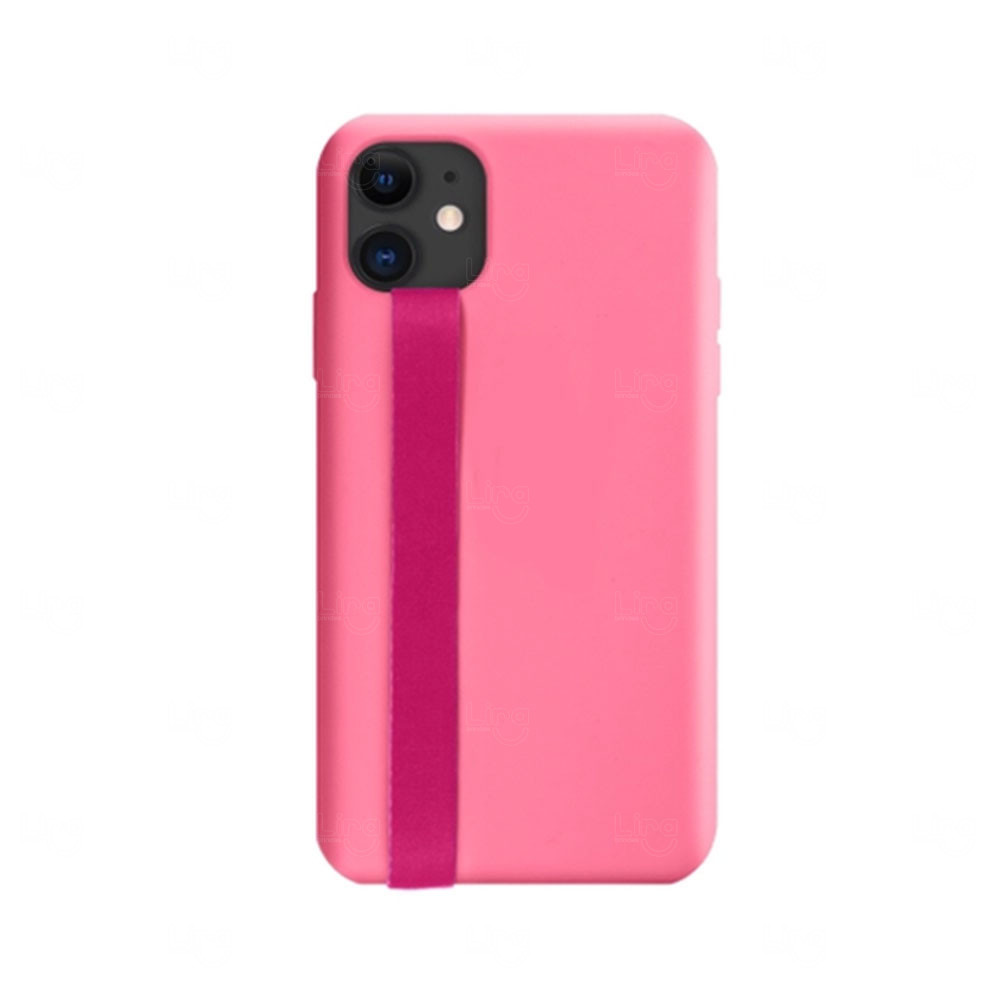 Fita Salva Celular Personalizada Rosa