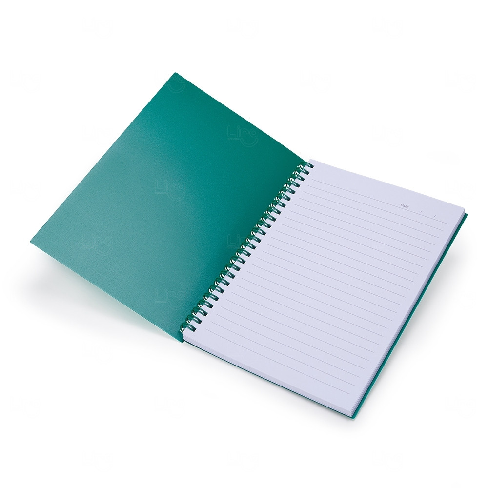Caderno Personalizado A5 Plástico - 21,2 x 15 cm 