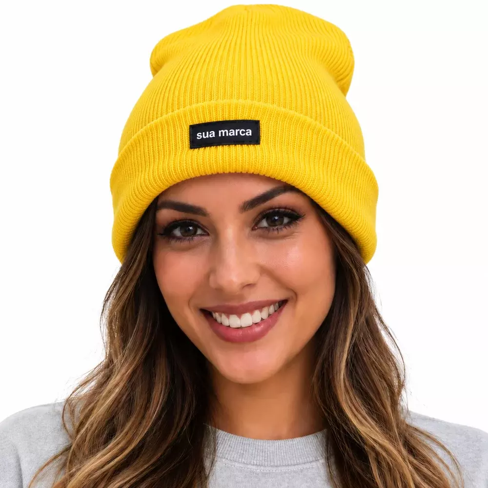 Gorro em Lã Personalizado 