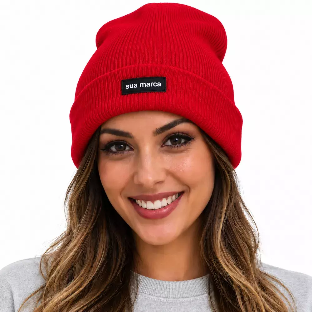 Gorro em Lã Personalizado 