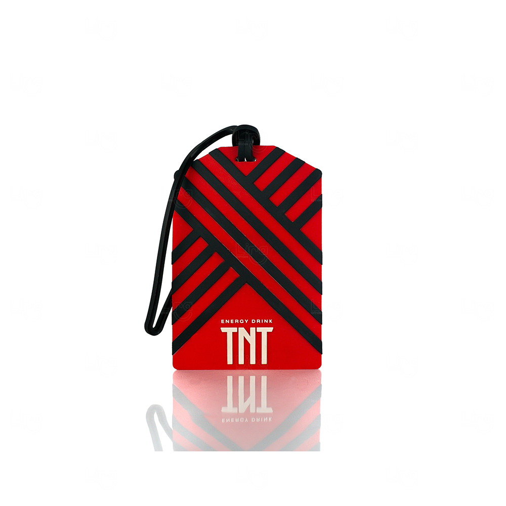 Tag de Mala Emborrachada Personalizada -  5x5 cm 