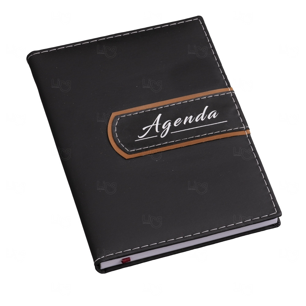 Agenda Personalizada Diária 2024 - 20 x 14,8 cm 