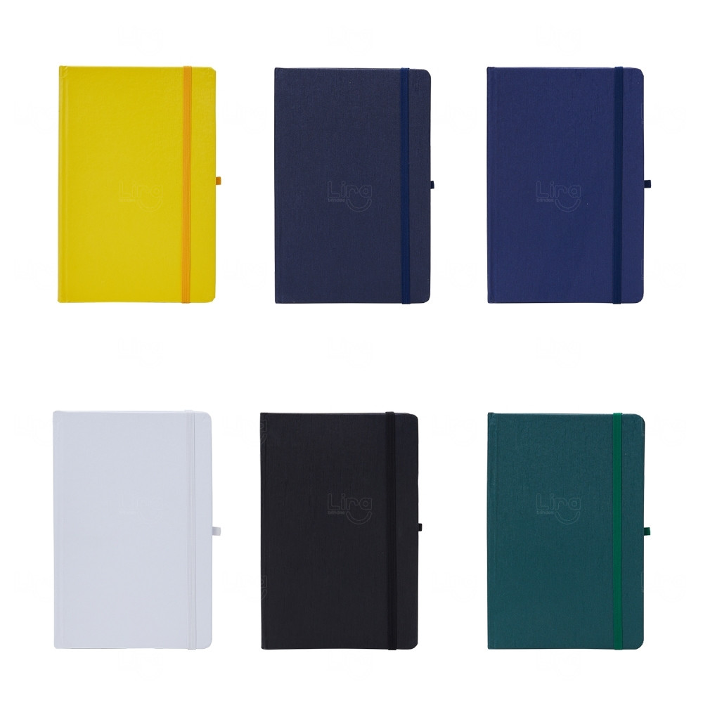Moleskine em Percalux Personalizado - 21,1 x 14,1 cm 