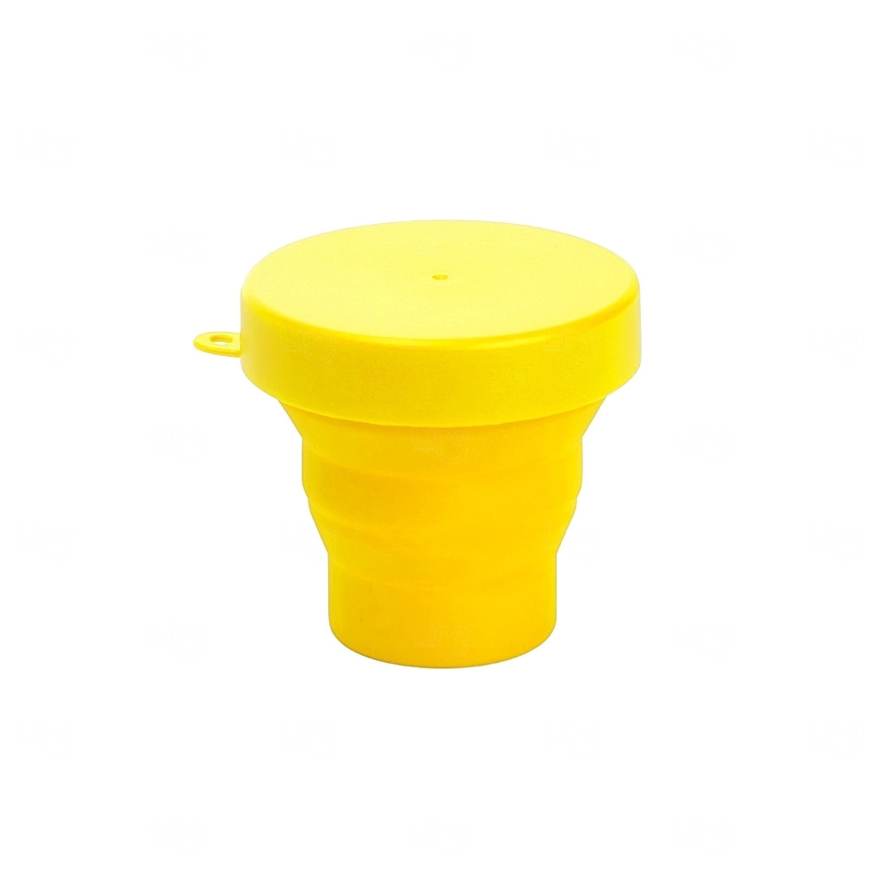 Copo Retrátil Personalizado de Silicone - 150ml 
