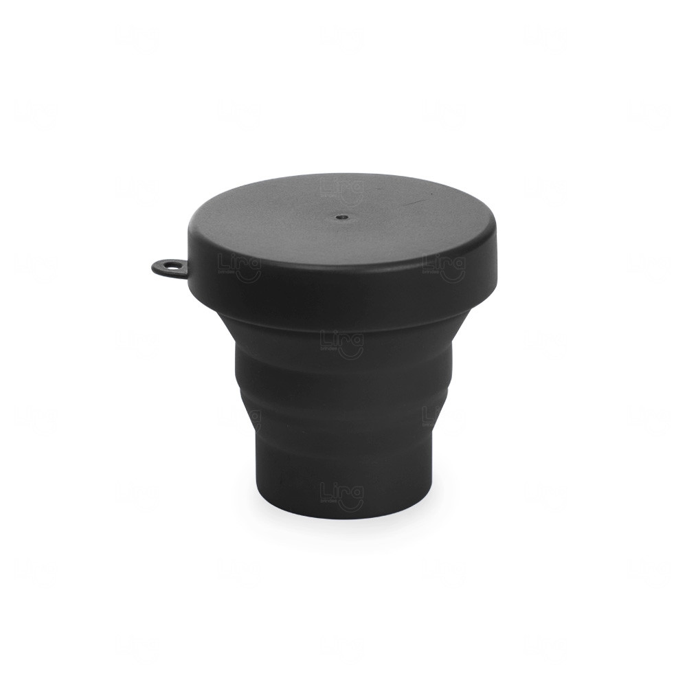 Copo Retrátil Personalizado de Silicone - 150ml 