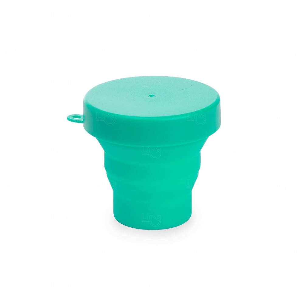 Copo Retrátil Personalizado de Silicone - 150ml 
