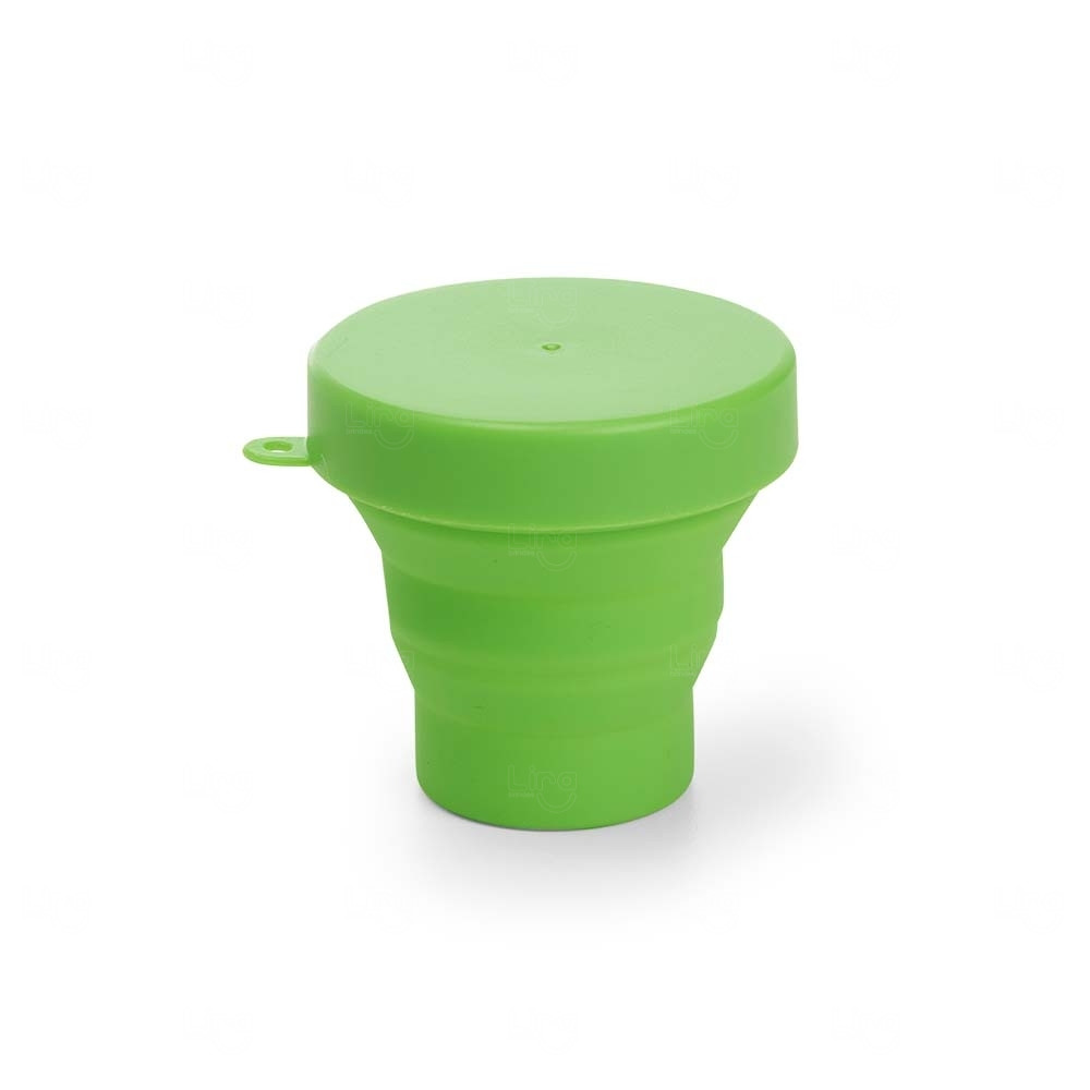 Copo Retrátil Personalizado de Silicone - 150ml 