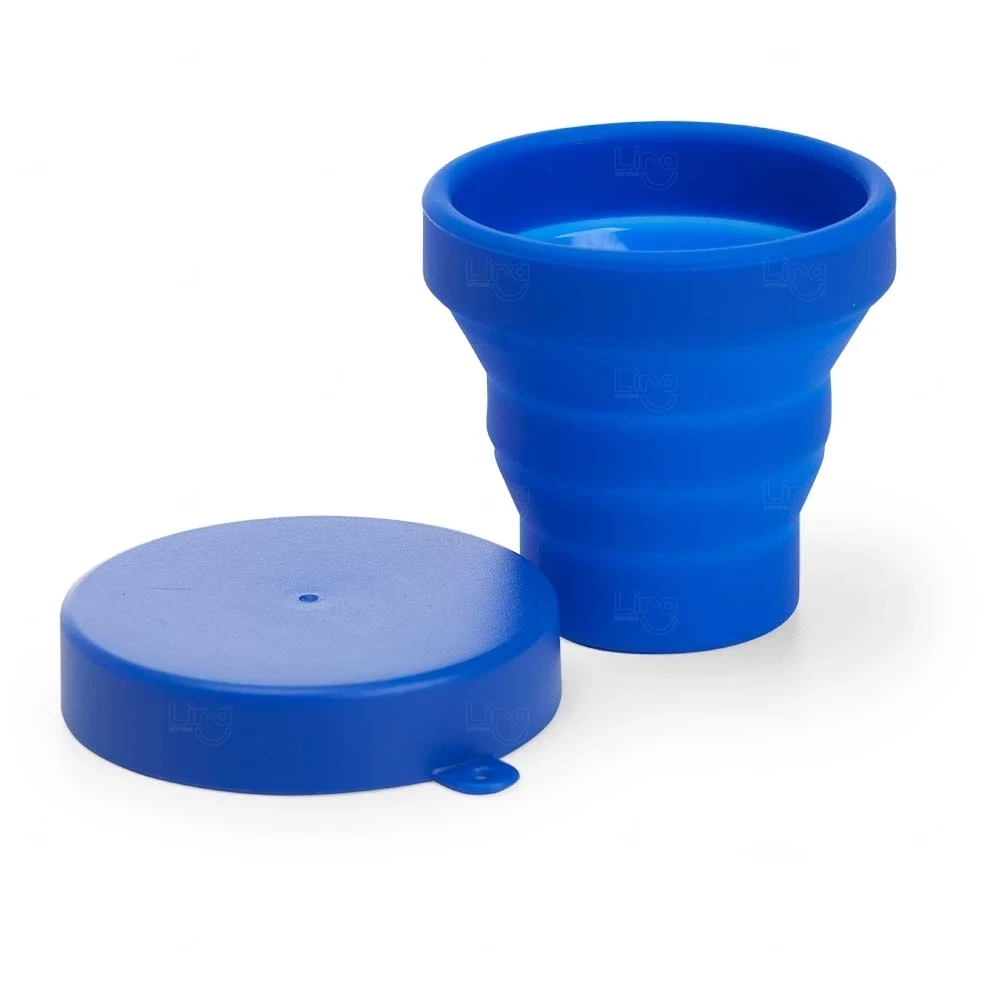 Copo Retrátil de Silicone 150ml Personalizado 