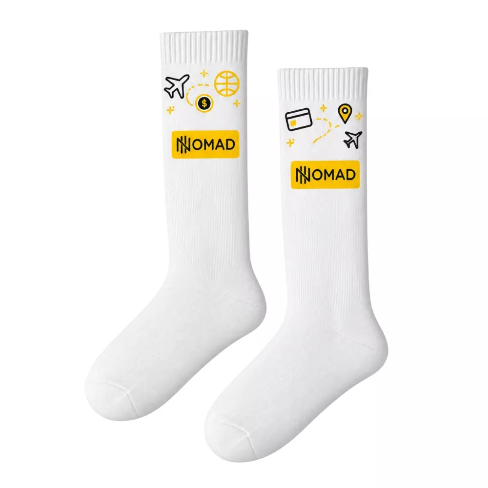Meias Personalizadas Branco