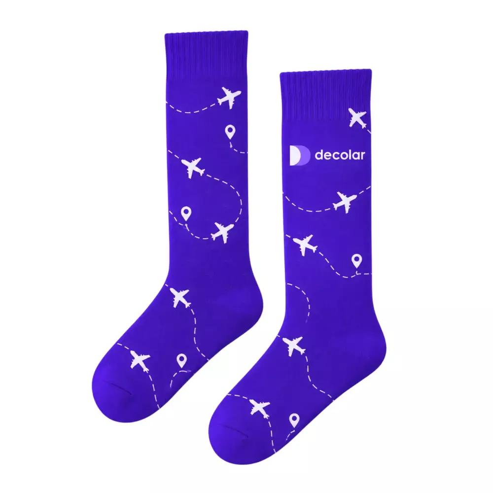 Meias Personalizadas Roxo