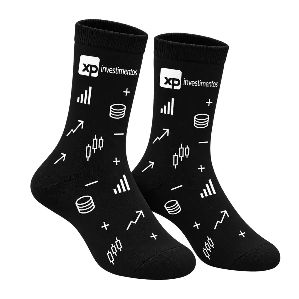 Meias Personalizadas Preto
