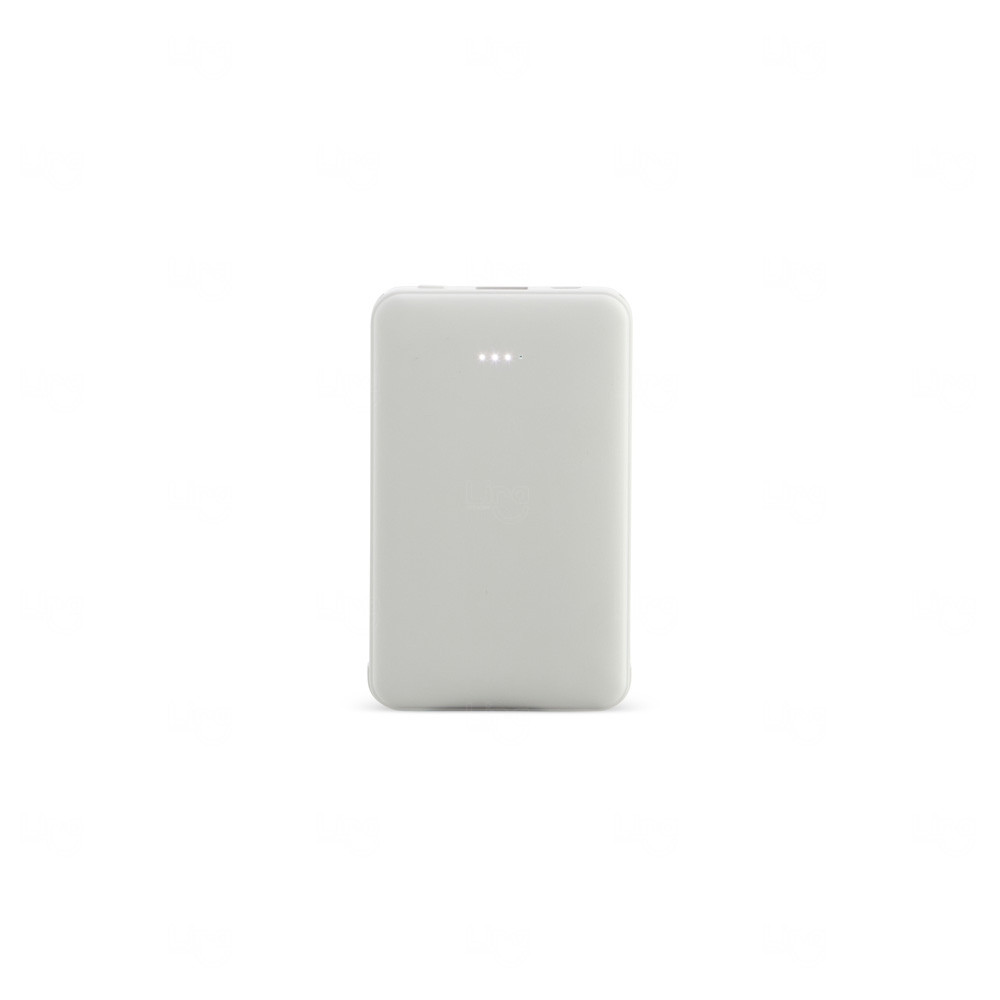 Power Bank com Cabos Acoplados Personalizado - 5.000 mAh 