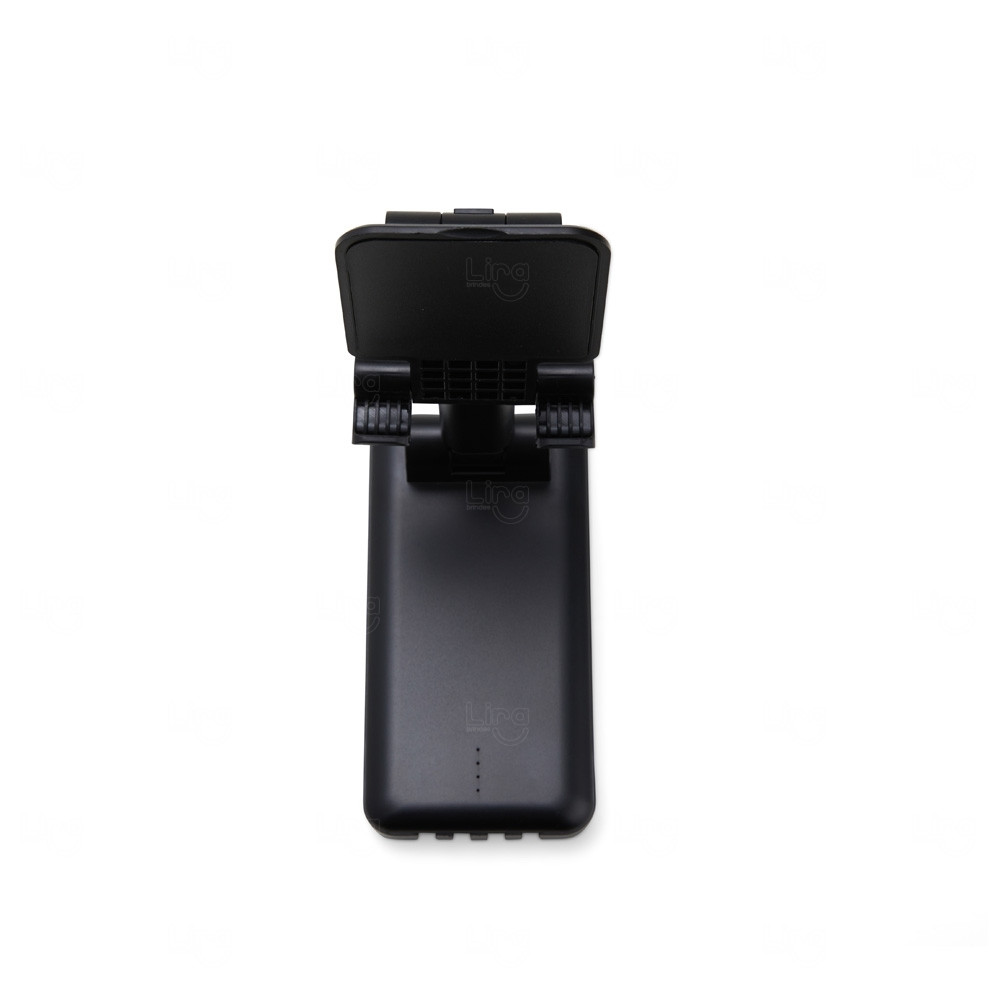 Power Bank 10.000mAh com Suporte Retrátil Personalizado 