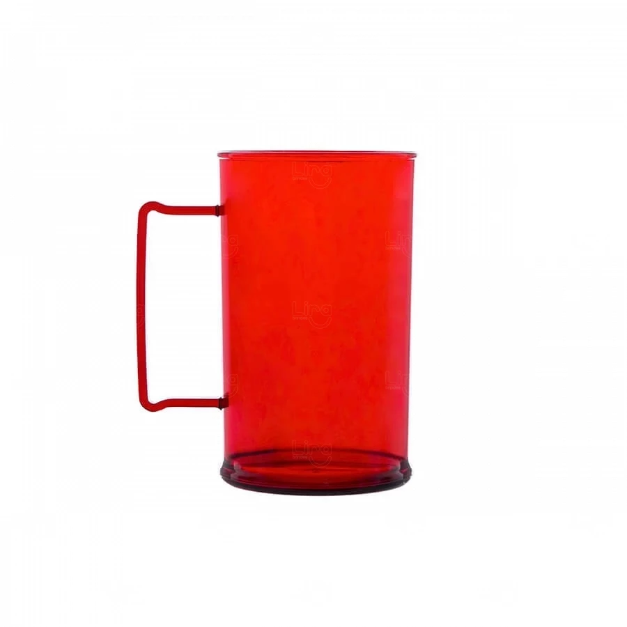 Caneca De Chopp Personalizada - 300ml (Leitosa ou Cristal) 