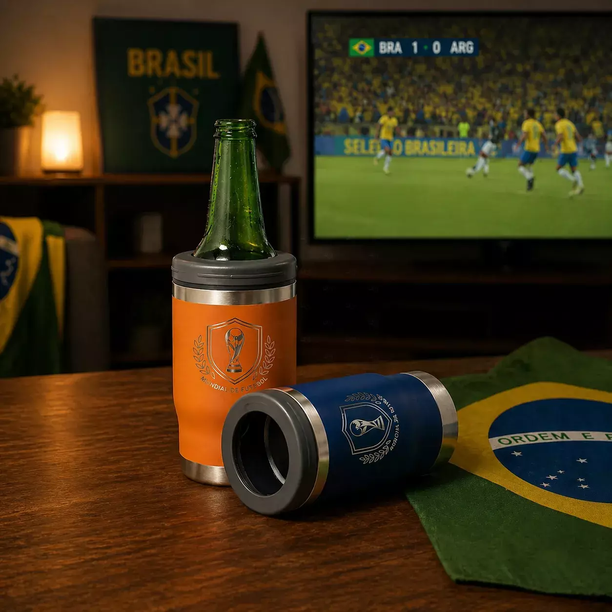 Copo Térmico Multiuso 380ml com Abridor Personalizado 