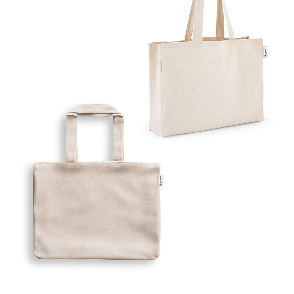 Sacola em Algodão Reciclado Personalizada - 37 x 50 cm 