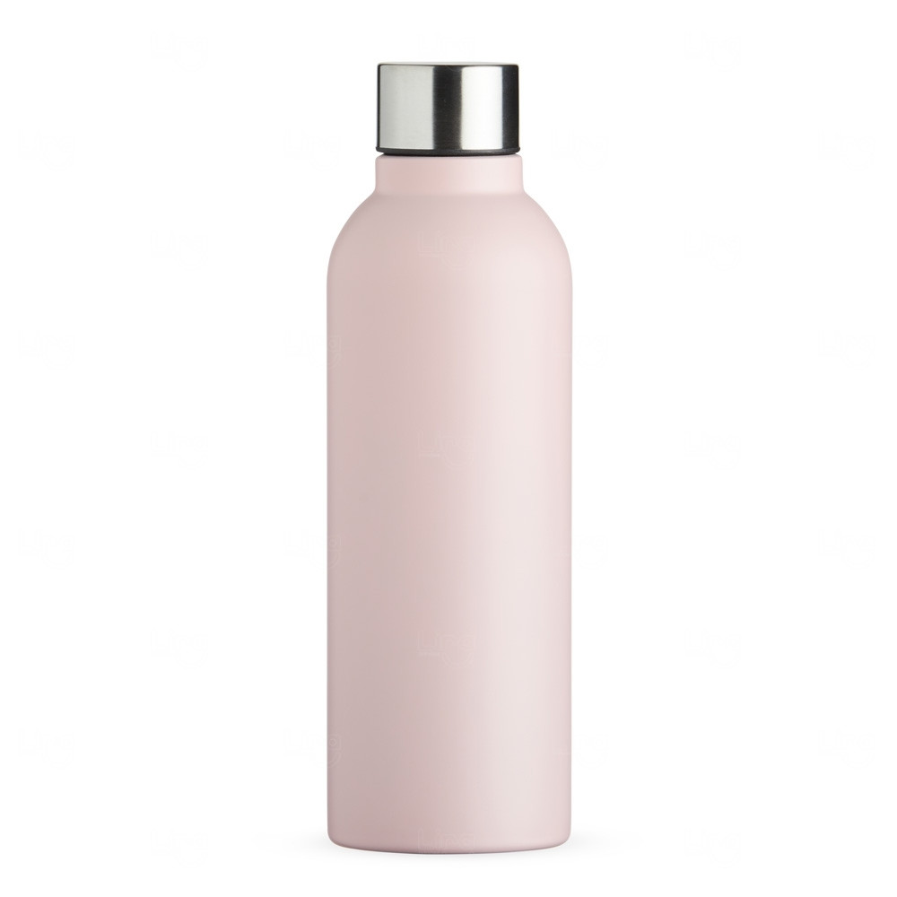 Garrafa Personalizada Inox - 800ml Rosa Claro