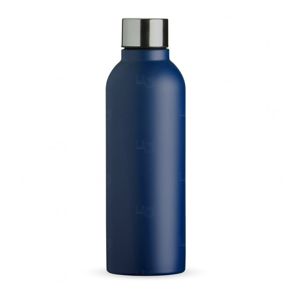 Garrafa Personalizada Inox - 800ml Azul Escuro