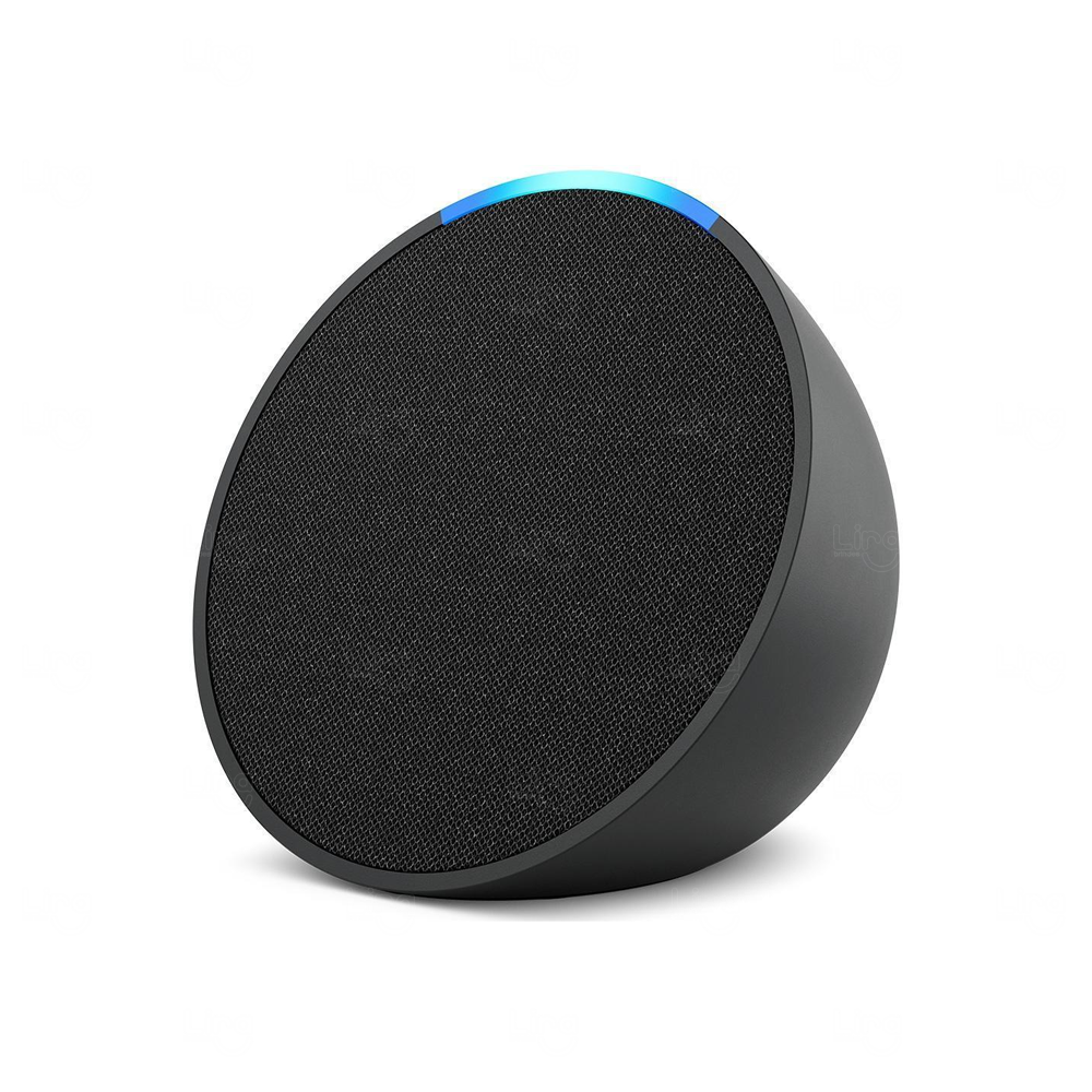 Echo Pop Smart Speaker Personalizada Preto