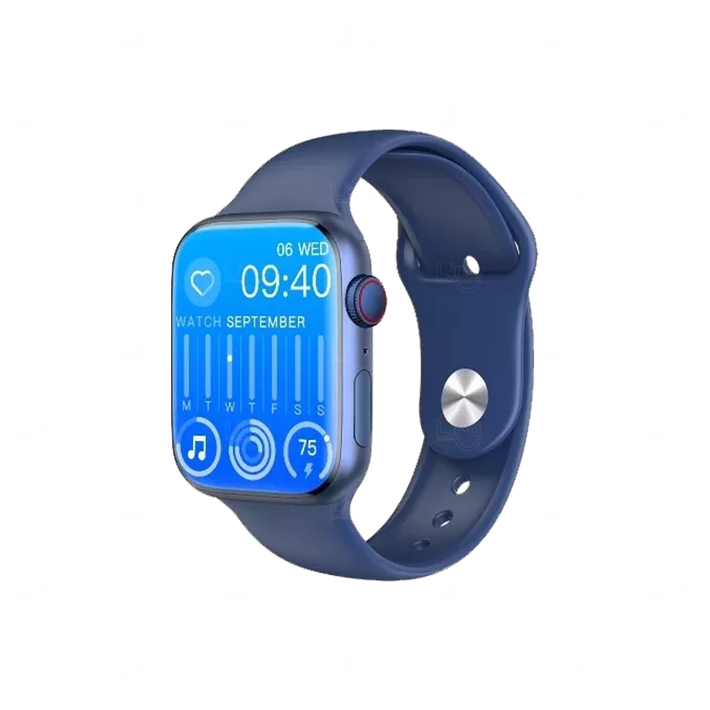 Relogio Smarwatch Personalizado Azul