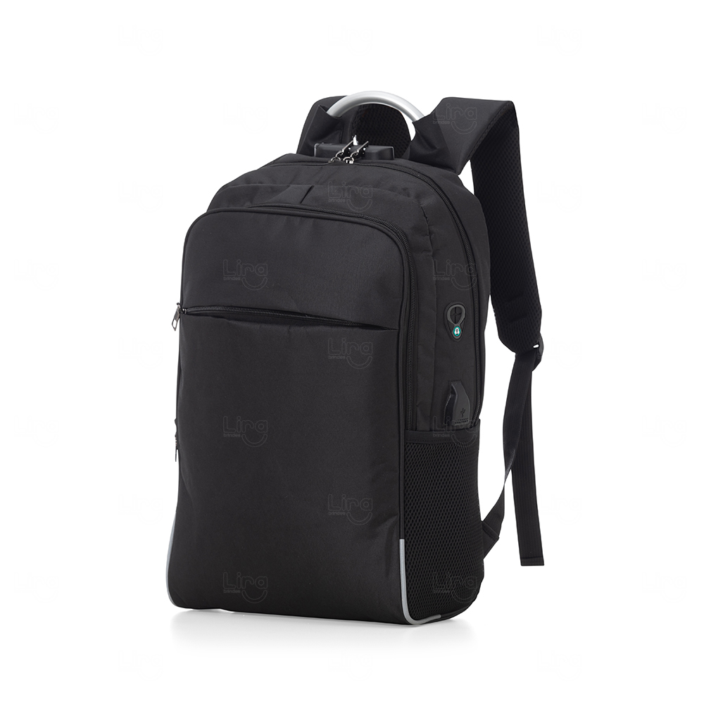 Mochila de Poliéster USB Personalizada 