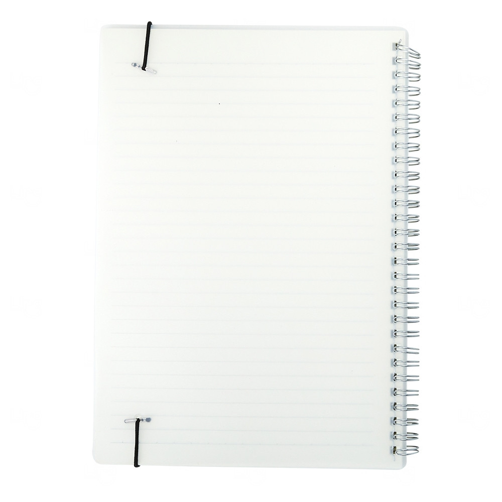 Caderno B5 com Capa Plástica Personalizado - 26 x 19 cm 