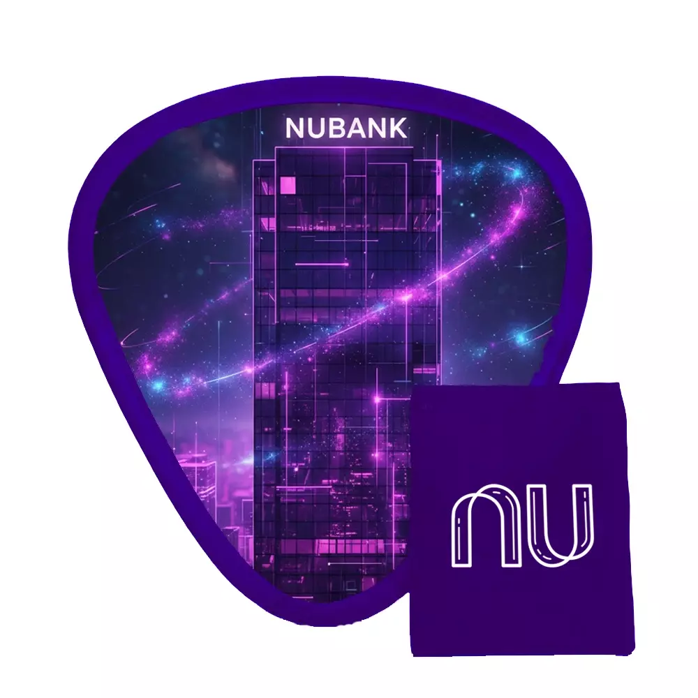 Leque em Nylon Dobrável 100% Personalizado 