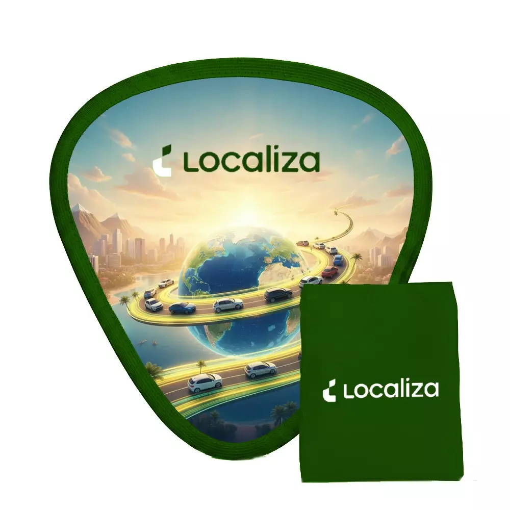 Leque em Nylon Dobrável 100% Personalizado 