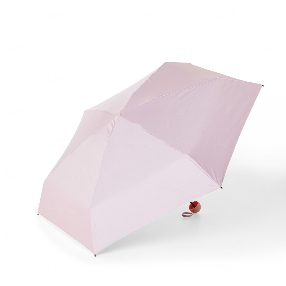 Guarda-Chuva Manual Compacto Personalizado Rosa