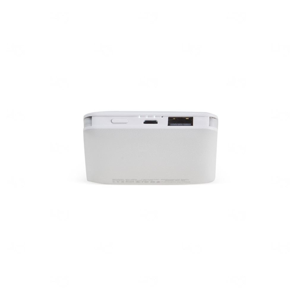 Power Bank Personalizado com Indicador LED - 5.000 Mah 