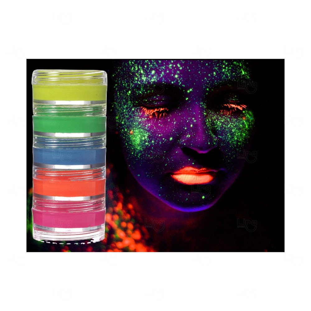 Tinta Facial Neon Personalizada 